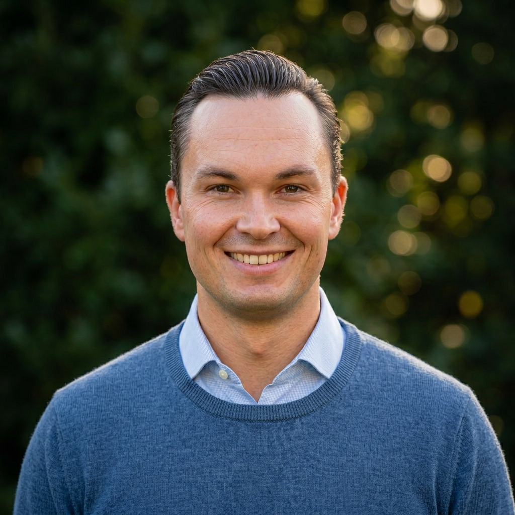 Portrett av Lars Moltu
