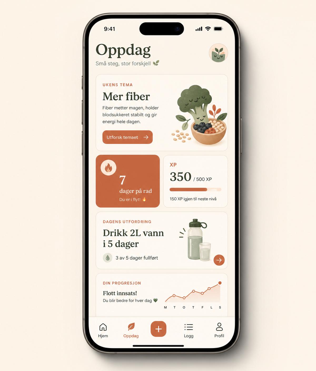 Skjermbilde av Discover